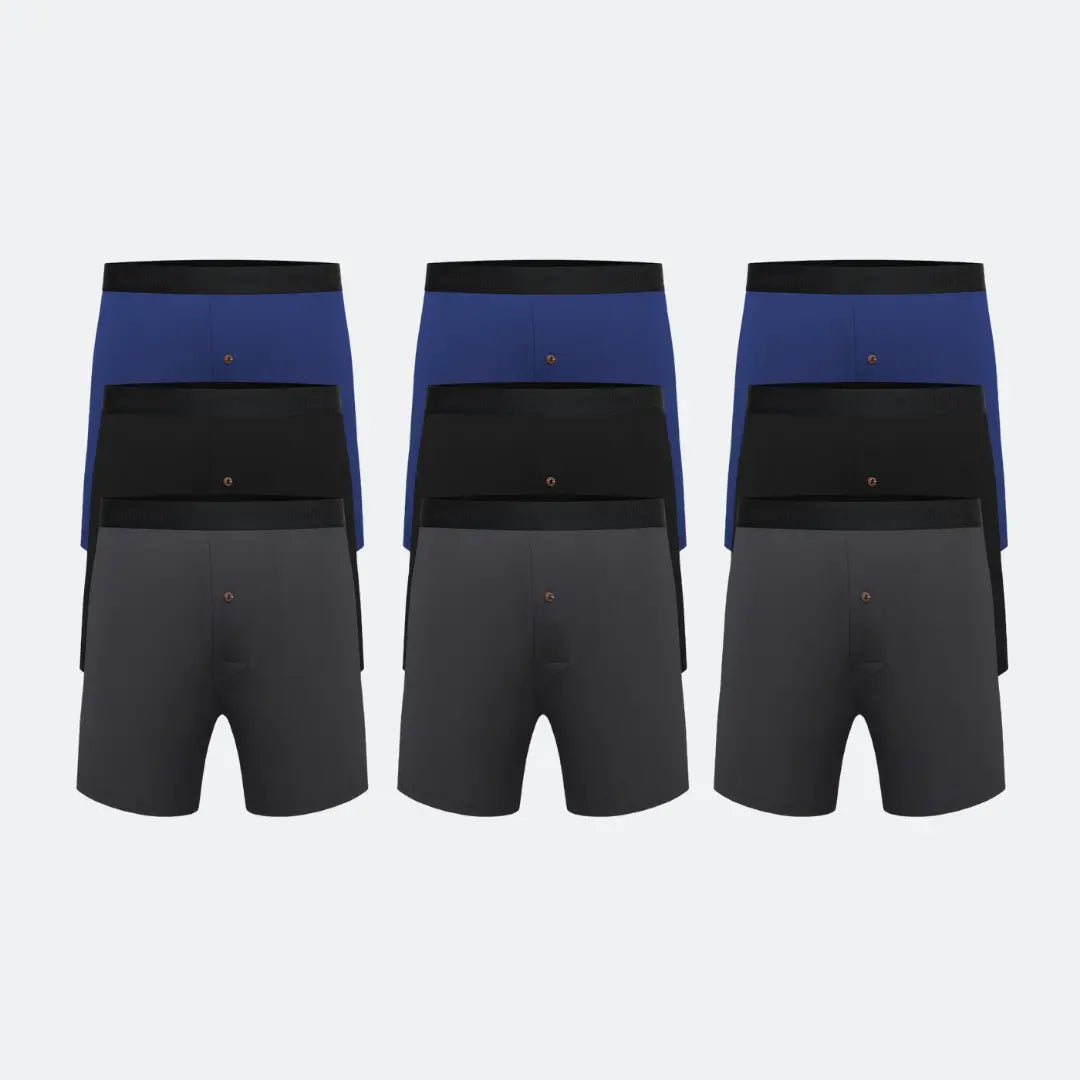 Pack of 9 Relaxed Boxers