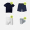 Summer Set Dark Navy (Fitted)