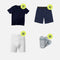 Summer Set Dark Navy (Long Fitted)